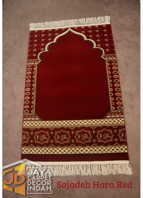 Sajadah Imam  Solomon  motif Hara Green ukuran 80 cm x 120 cm 